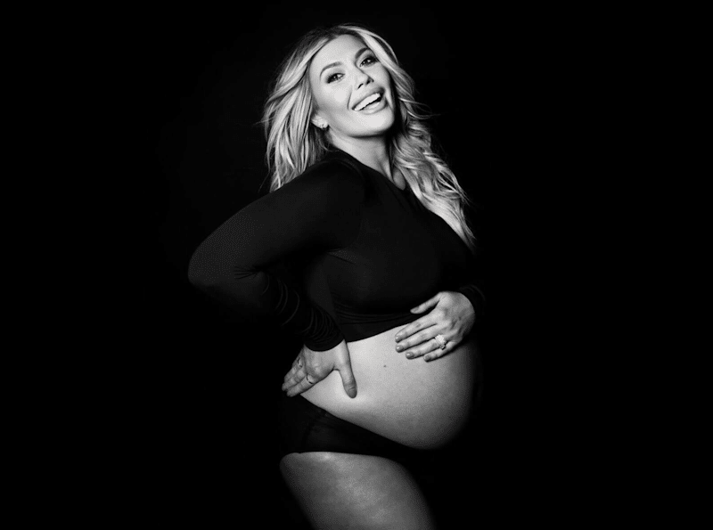 Happy mother-to-be